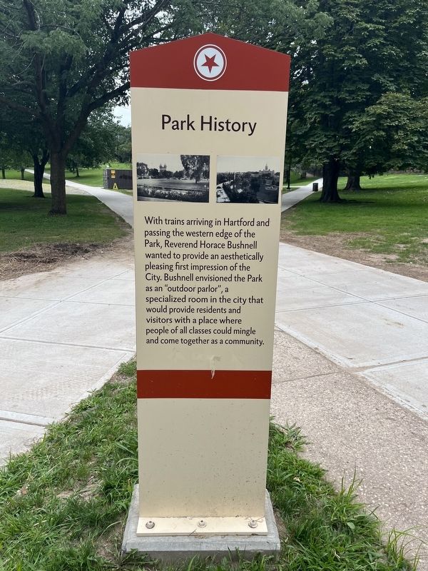 Park History Marker. Click for full size. Park History Marker image. Click for full size.