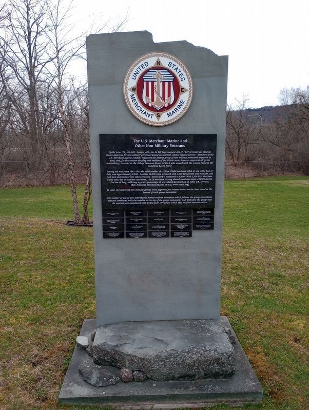 United States Merchant Marine Marker image. Click for full size.