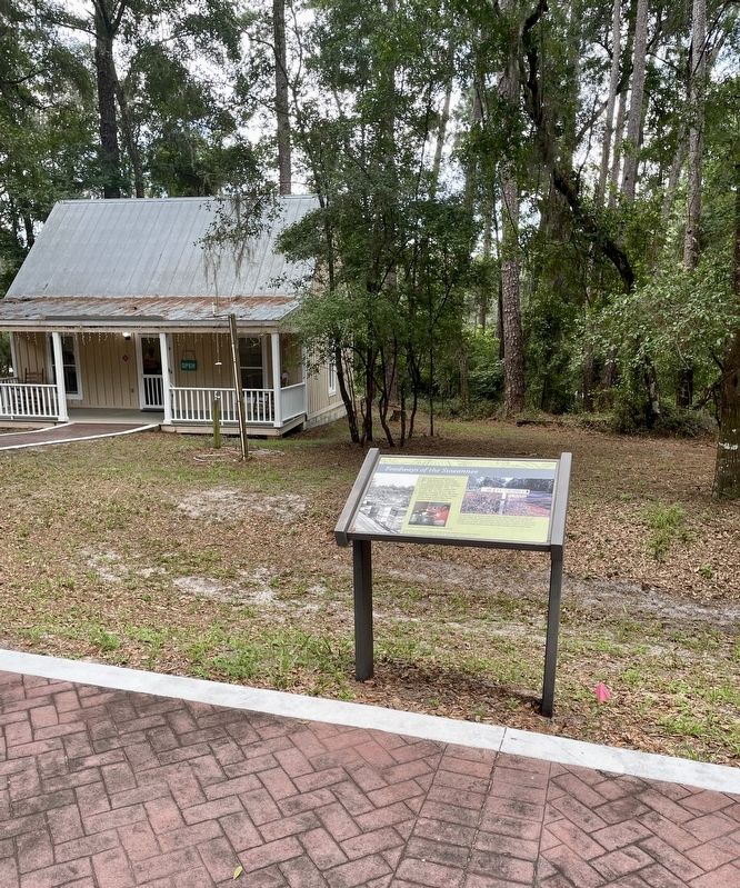 Foodways of the Suwannee Marker. Click for full size. Foodways of the Suwannee Marker image. Click for full size.