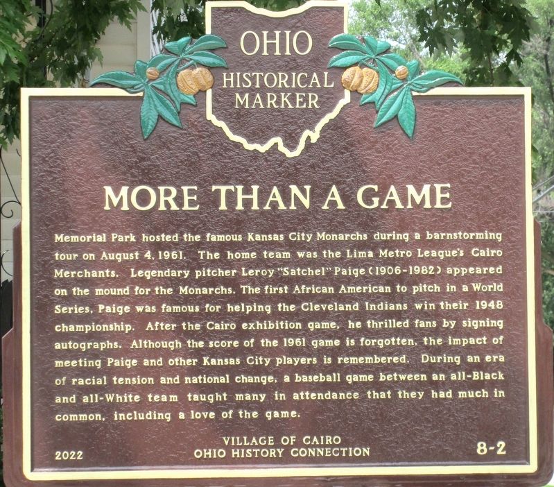 More Than a Game Marker image. Click for full size.