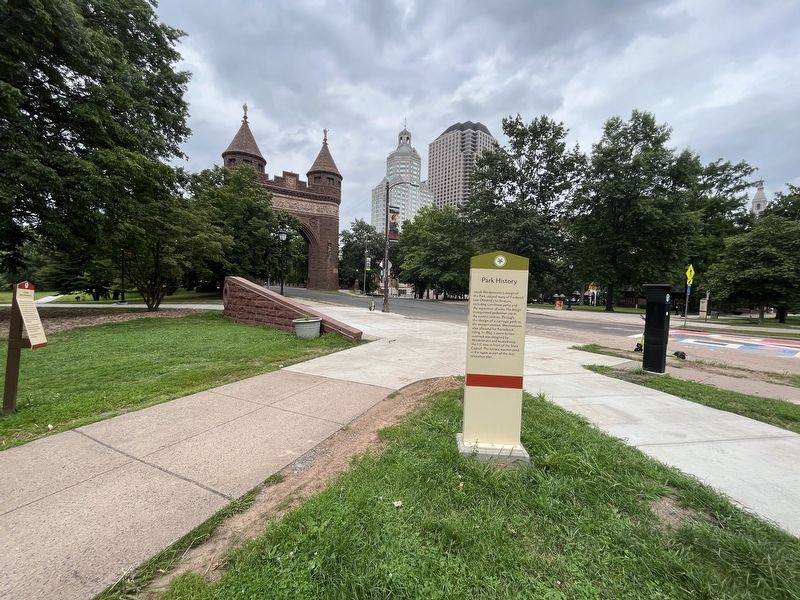 Park History Marker image. Click for full size.