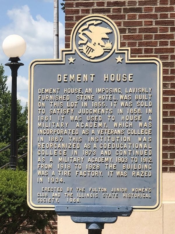 Dement House Marker image. Click for full size.