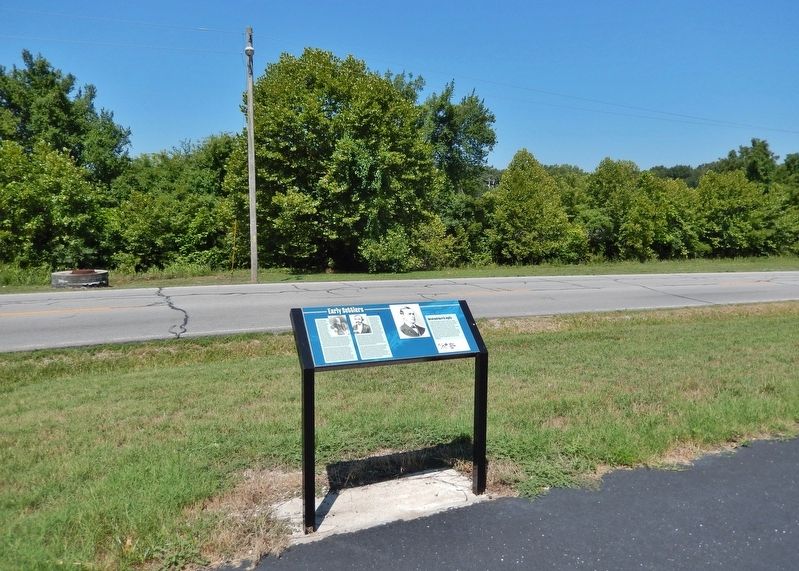 Early Settlers Marker image. Click for full size.