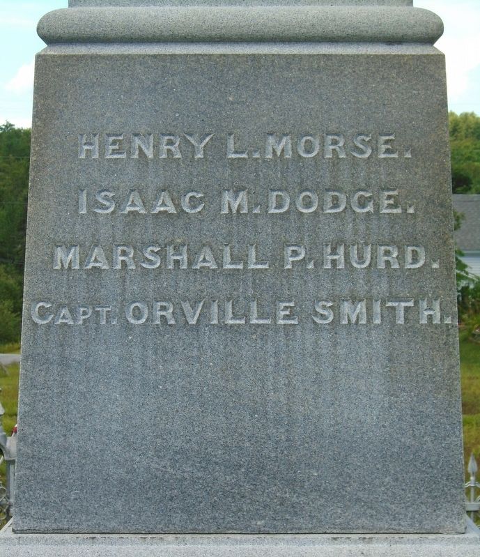 Civil War Memorial Honored Dead image. Click for full size.