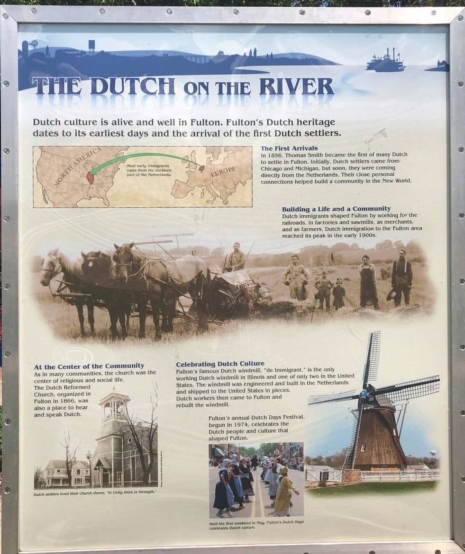 The Dutch on the River Marker image. Click for full size.