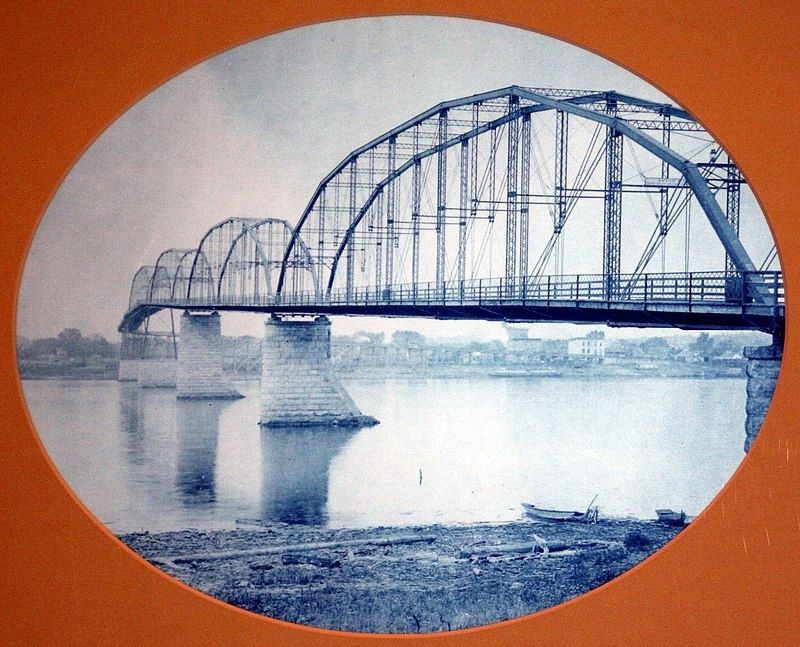 The Lyons-Fulton Bridge. Click for full size. The Lyons-Fulton Bridge image. Click for full size.