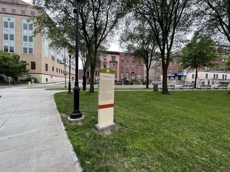 Park History Marker. Click for full size. Park History Marker image. Click for full size.