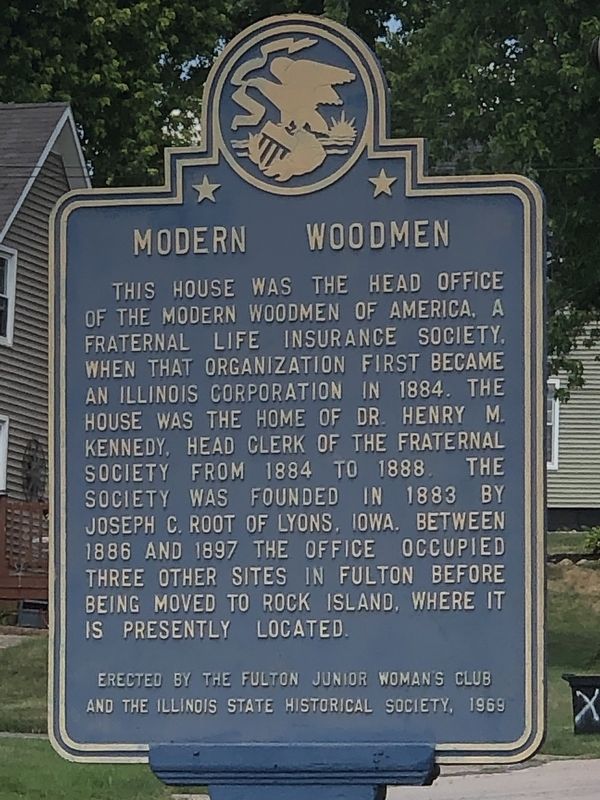 Modern Woodmen Marker image. Click for full size.