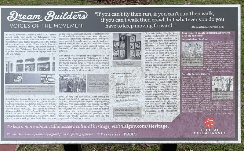 Dream Builders Marker. Click for full size. Dream Builders Marker image. Click for full size.