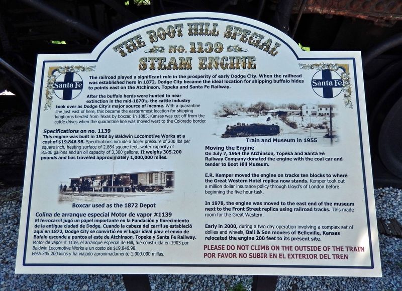 The Boot Hill Special Marker image. Click for full size.