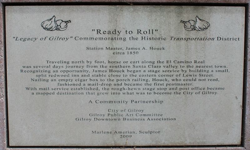 Station Master, James A. Houck Marker. Click for full size. Station Master, James A. Houck Marker image. Click for full size.
