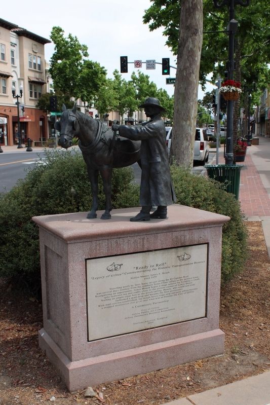 Station Master, James A. Houck Marker. Click for full size. Station Master, James A. Houck Marker image. Click for full size.
