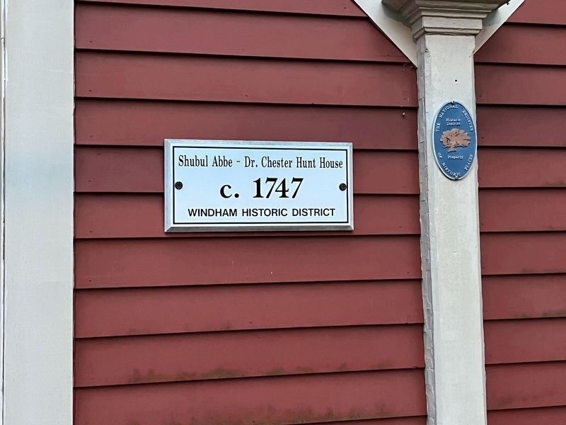 Shubul Abbe House Marker image. Click for more information.