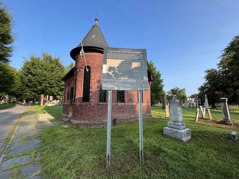 29th Connecticut Volunteer Infantry Regiment Marker. Click for full size. 29th Connecticut Volunteer Infantry Regiment Marker image. Click for full size.