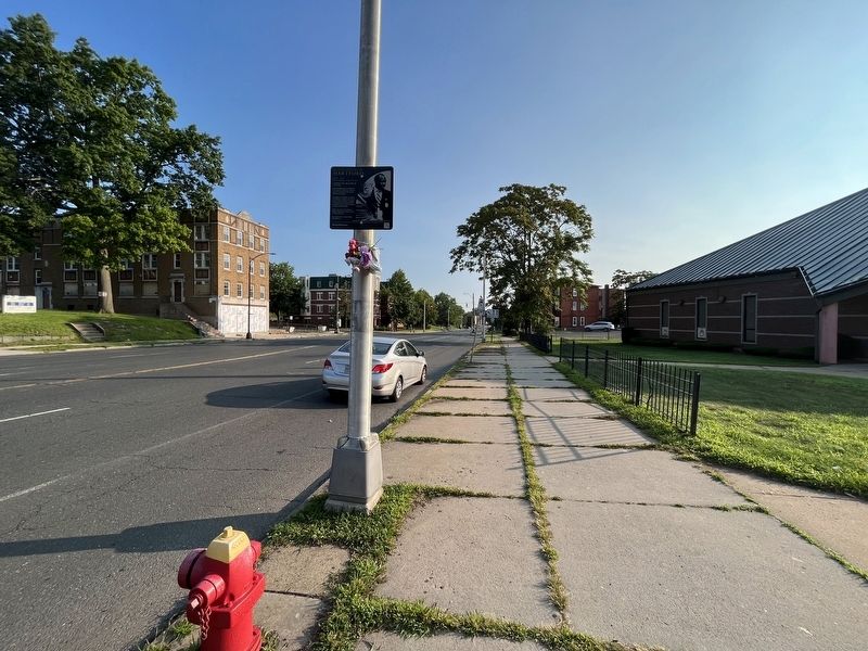 Black Heroes in Hartford: Rev. Dr. Richard Battles Marker image. Click for full size.