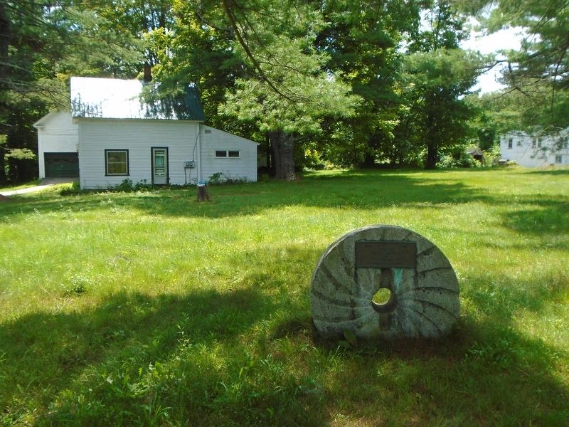 Site of First Church in Weare Marker image. Click for full size.