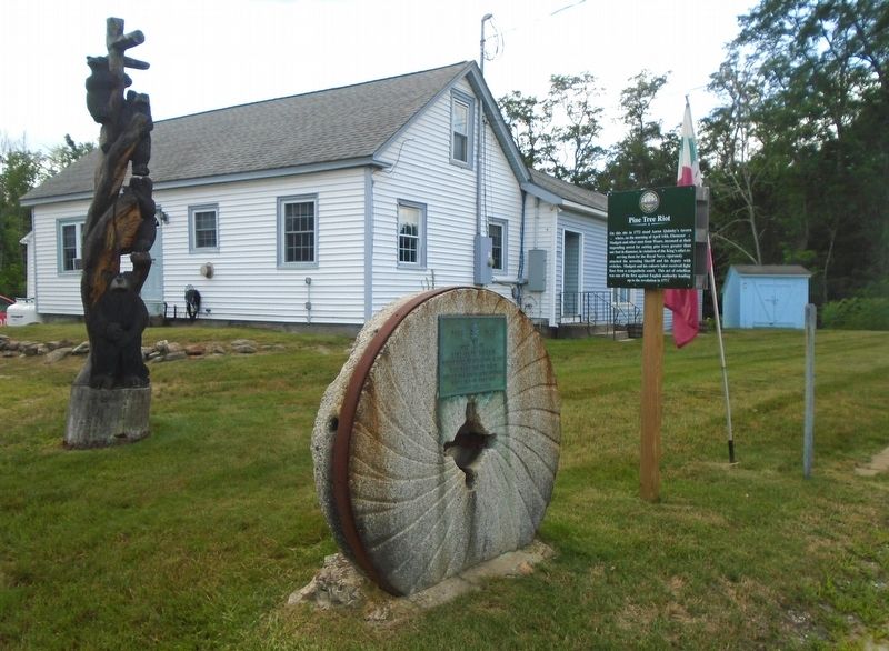 Site of Pine Tree Tavern Marker image. Click for full size.