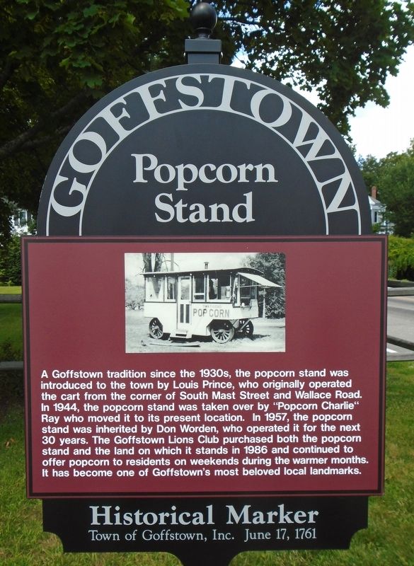 Popcorn Stand Marker image. Click for full size.