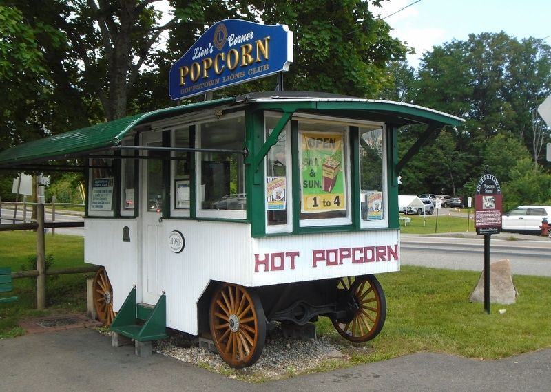 Popcorn Stand and Marker image. Click for full size.
