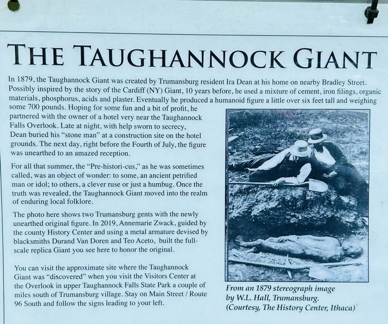 Taughannock Giant Marker image. Click for full size.