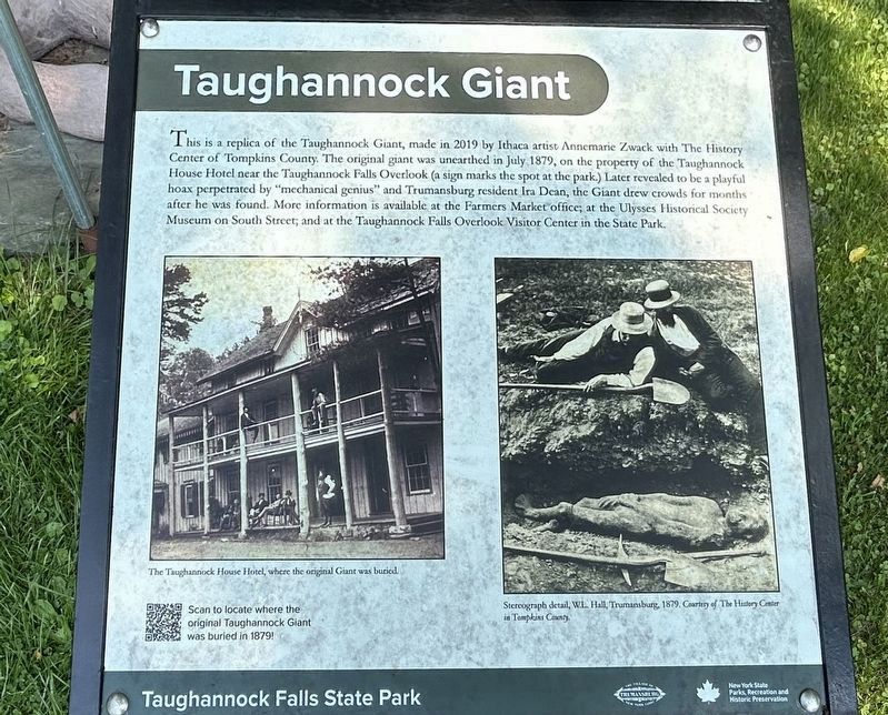 Taughannock Giant Marker image. Click for full size.