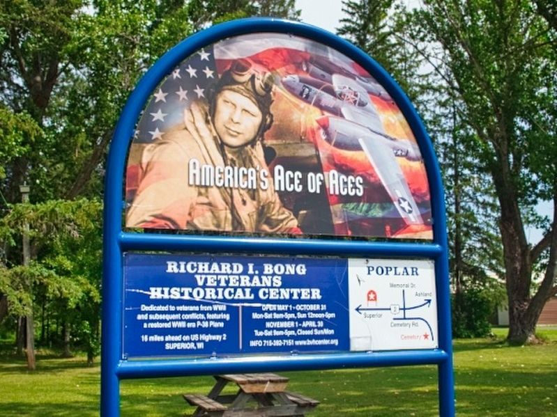 Richard I. Bong Veterans Historical Center image. Click for full size.