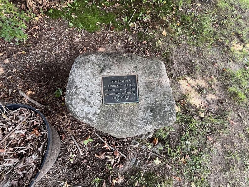 Winchester Community Park Memorial image. Click for full size.