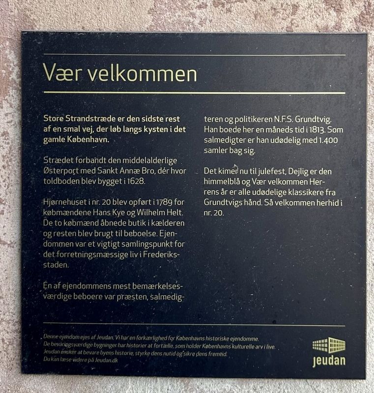 Store Strandstr�de 20 Marker image. Click for full size.