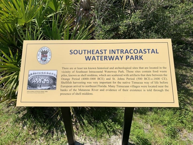 Southeast Intracoastal Waterway Park Marker image. Click for full size.