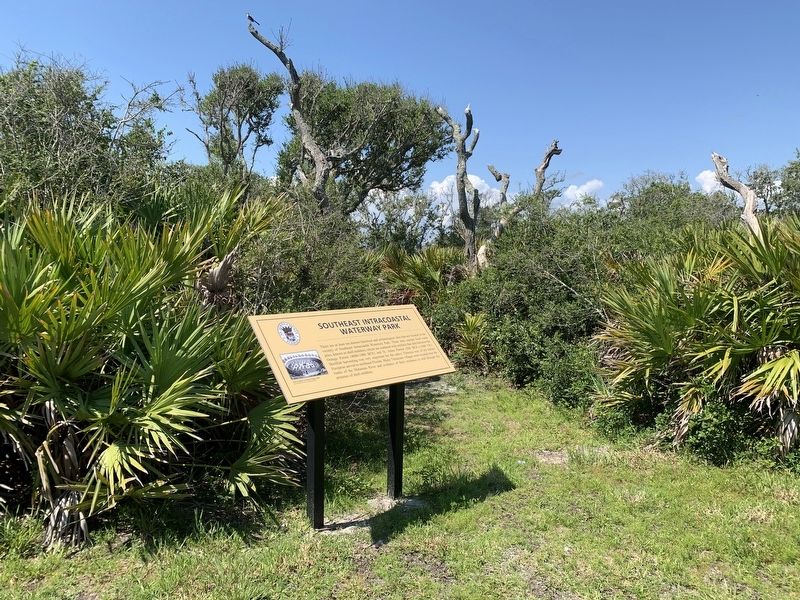 Southeast Intracoastal Waterway Park Marker image. Click for full size.
