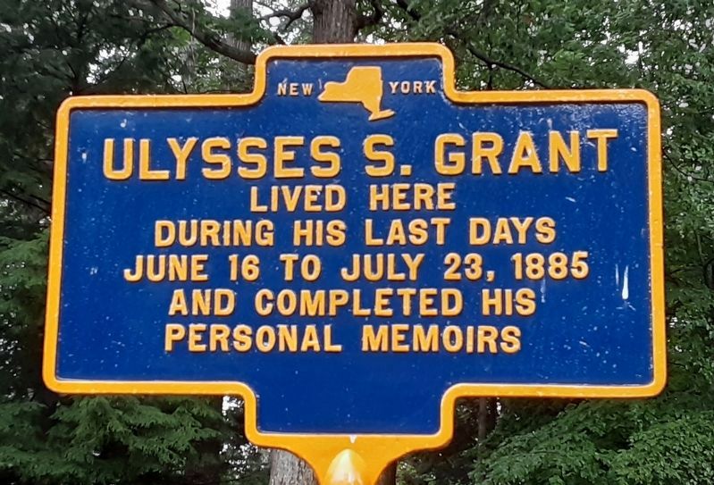 Ulysses S. Grant Marker image. Click for full size.