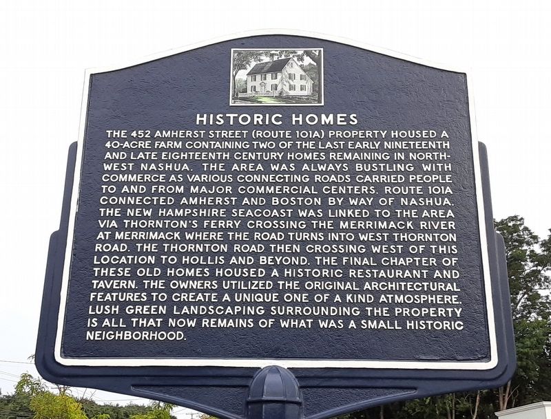 Historic Homes Marker image. Click for full size.