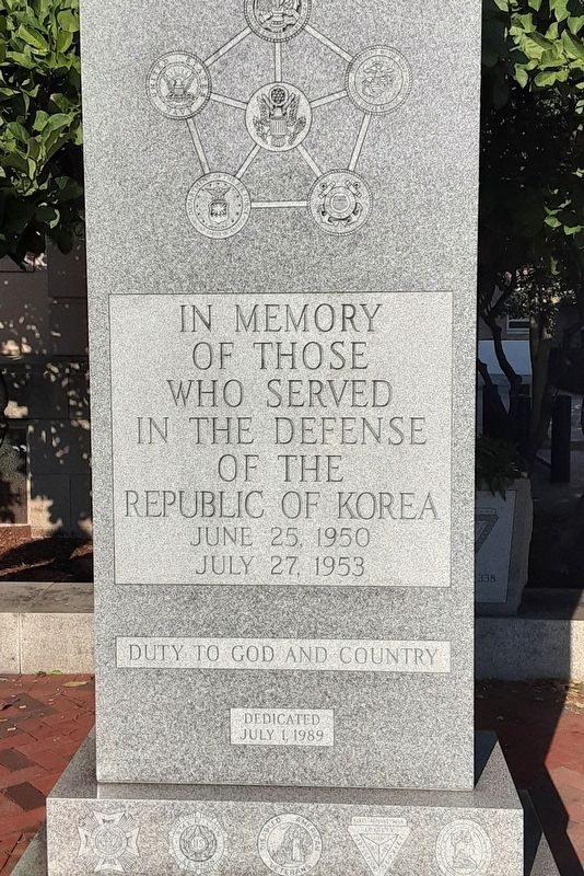 Korean War Memorial image. Click for full size.