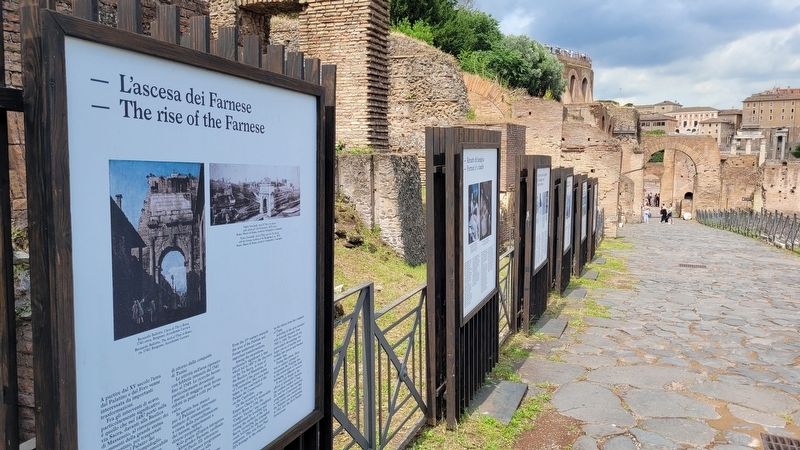 The rise of the Farnese Marker is the first marker on the left of markers. Click for full size. The rise of the Farnese Marker is the first marker on the left of markers image. Click for full size.