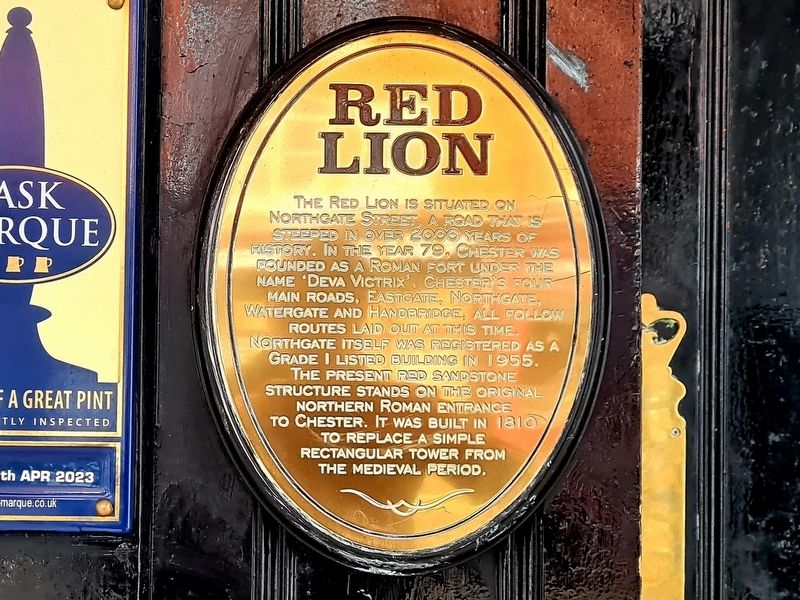 Red Lion Marker image. Click for full size.