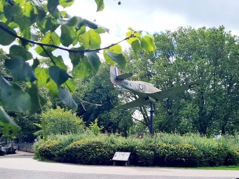 The Hawker Hurricane Marker at the rear image. Click for full size.