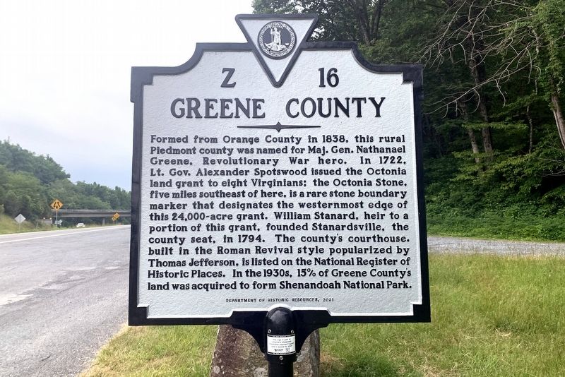 Greene County Side of Marker image. Click for full size.