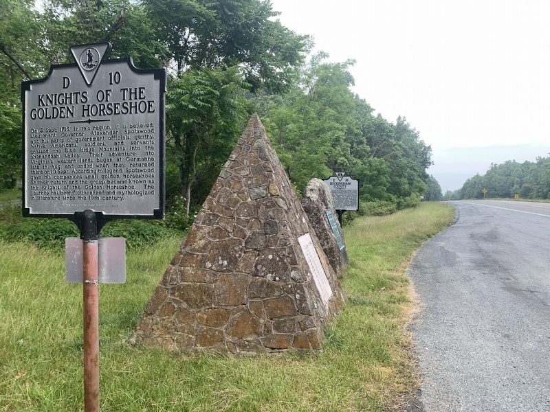 Greene County / Rockingham County Marker image. Click for full size.