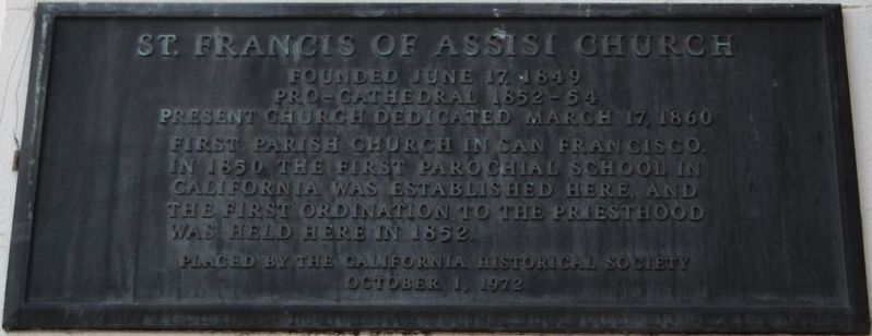 St. Francis of Assisi Church Marker image. Click for full size.