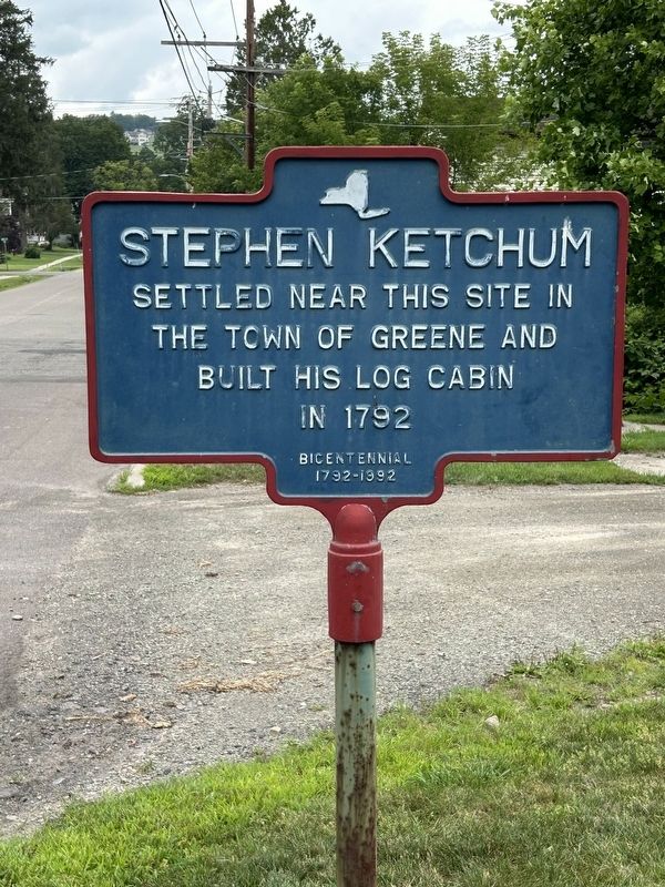 Stephen Ketchum Marker image. Click for full size.
