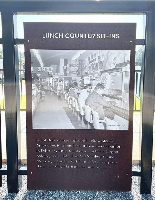 Lunch Counter Sit-Ins Marker image. Click for full size.