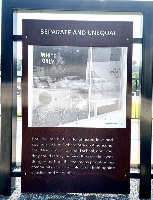 Separate and Unequal Marker image. Click for full size.