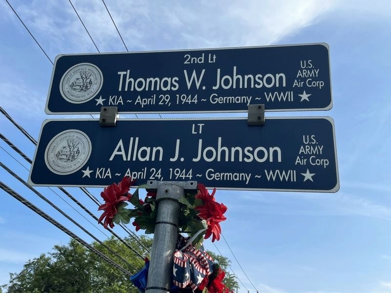 Thomas W. Johnson / Allan J. Johnson Memorial image. Click for full size.