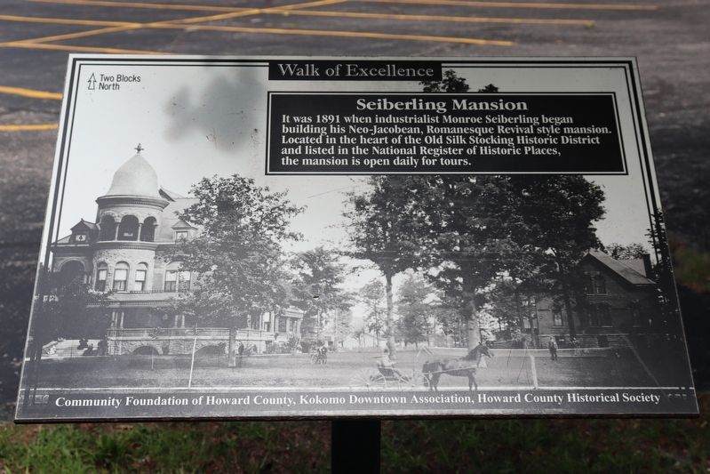 Seiberling Mansion Marker image. Click for full size.