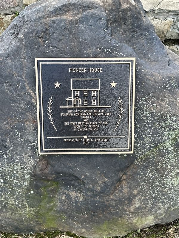 Pioneer House Marker. Click for full size. Pioneer House Marker image. Click for full size.