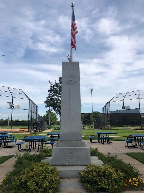 Veterans Park Memorial image. Click for full size.
