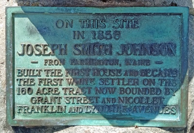 Joseph Smith Johnson Marker image. Click for full size.