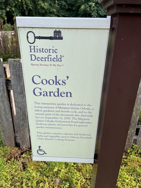 Cooks' Garden Marker image. Click for full size.