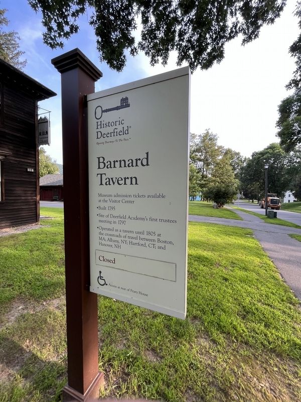 Barnard Tavern Marker image. Click for full size.