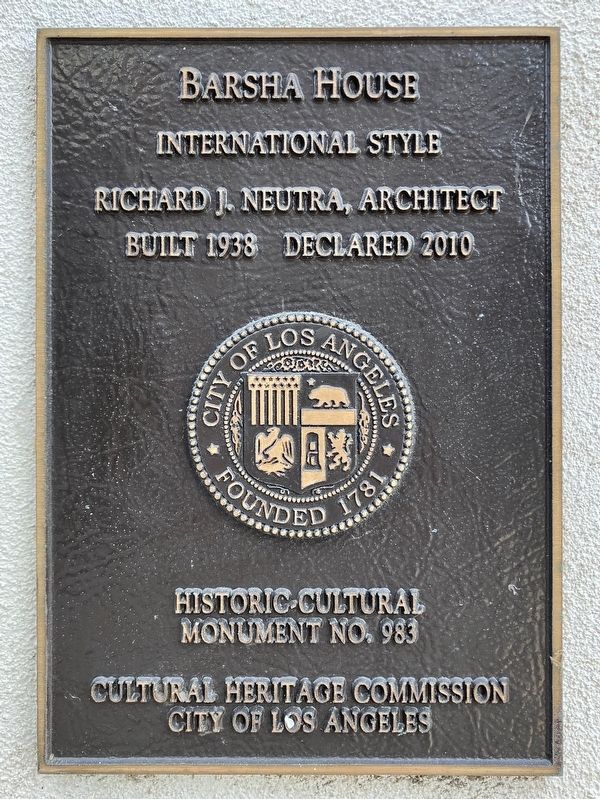Barsha House Marker image. Click for full size.
